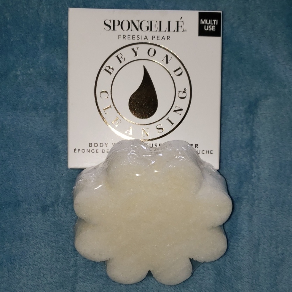 Body wash infused buffer.